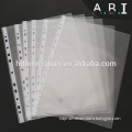 hot sales office 11 holes A4 paper sheet protector
